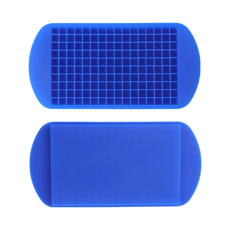 160-Cube Silicone Ice Tray - Black Ice Mold