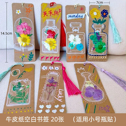 DIY Dried Flower Bookmark Kit